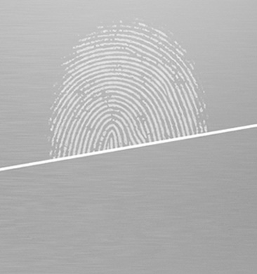 Fingerprint resistant stainless